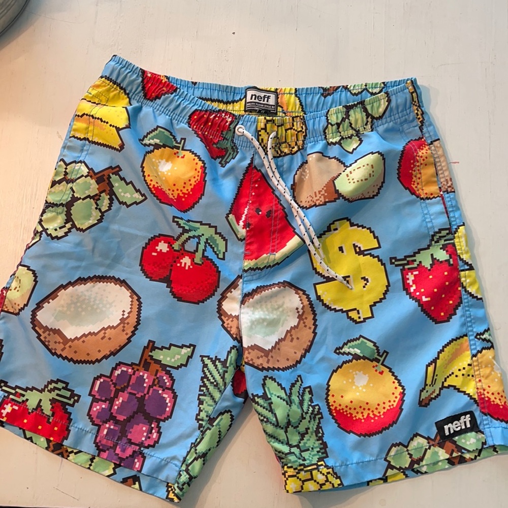 Mens NEFF Swim Trunks